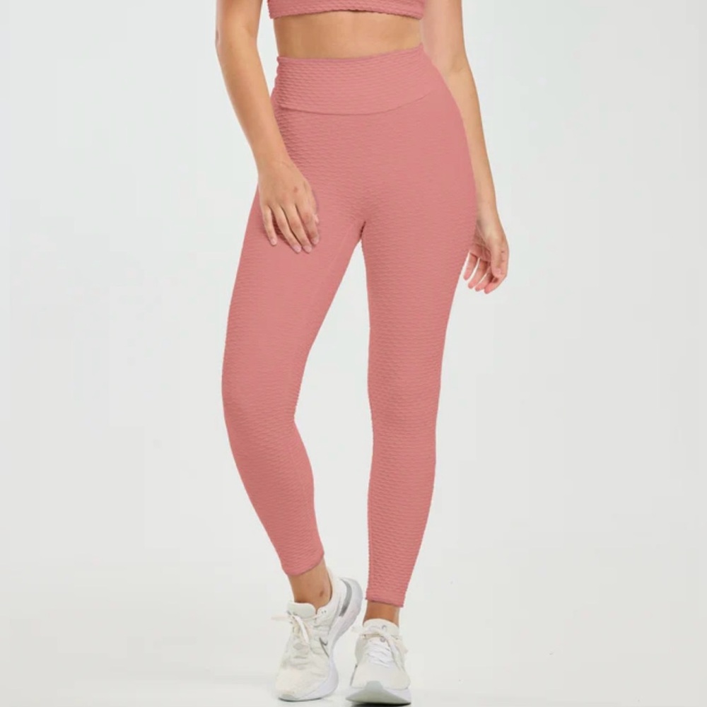BootyByBrabants Croco Rosé Full Length Legging